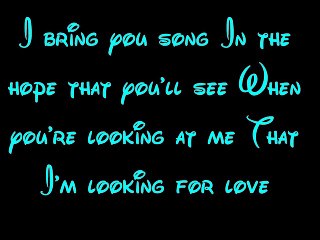 Looking For Romance (I Bring You A Song) - Bambi Lyrics HD