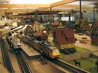 private model train layout