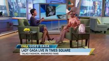 Lady Gaga on GMA!  Weighs in on Grammys, HIV/AIDS (02.17.11)