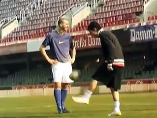 c.ronaldo, zlatan and ronaldinho freestyle joga bonito