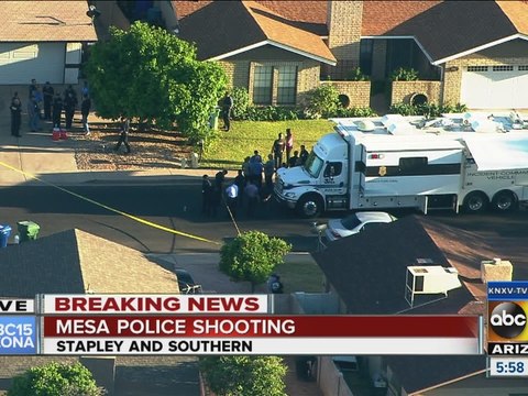 Authorities investigating officer-involved shooting in Mesa