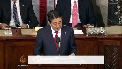 Abe offers 'eternal condolences' for Americans killed in WWII