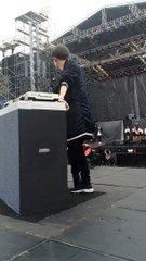 20150328 DJ Chanyeol at Music Bank in Hanoi