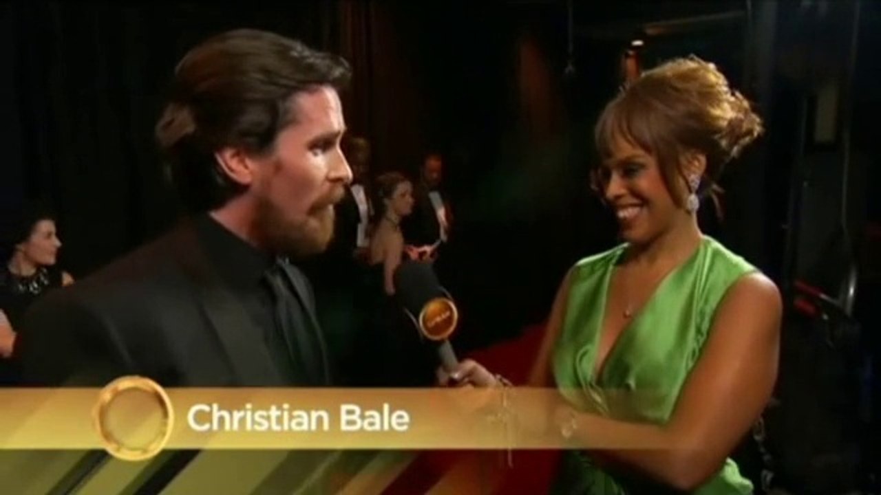 2011 After Oscar Interview Christian Bale