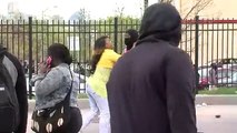 ORIGINAL: Angry mother beats son for participating in Baltimore riots