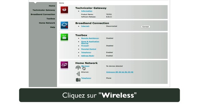 Comment changer le mot de passe Wifi de mon modem Technicolor ?