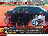 Obama In India: Obama (#obamainindia) receives Guard of Honour