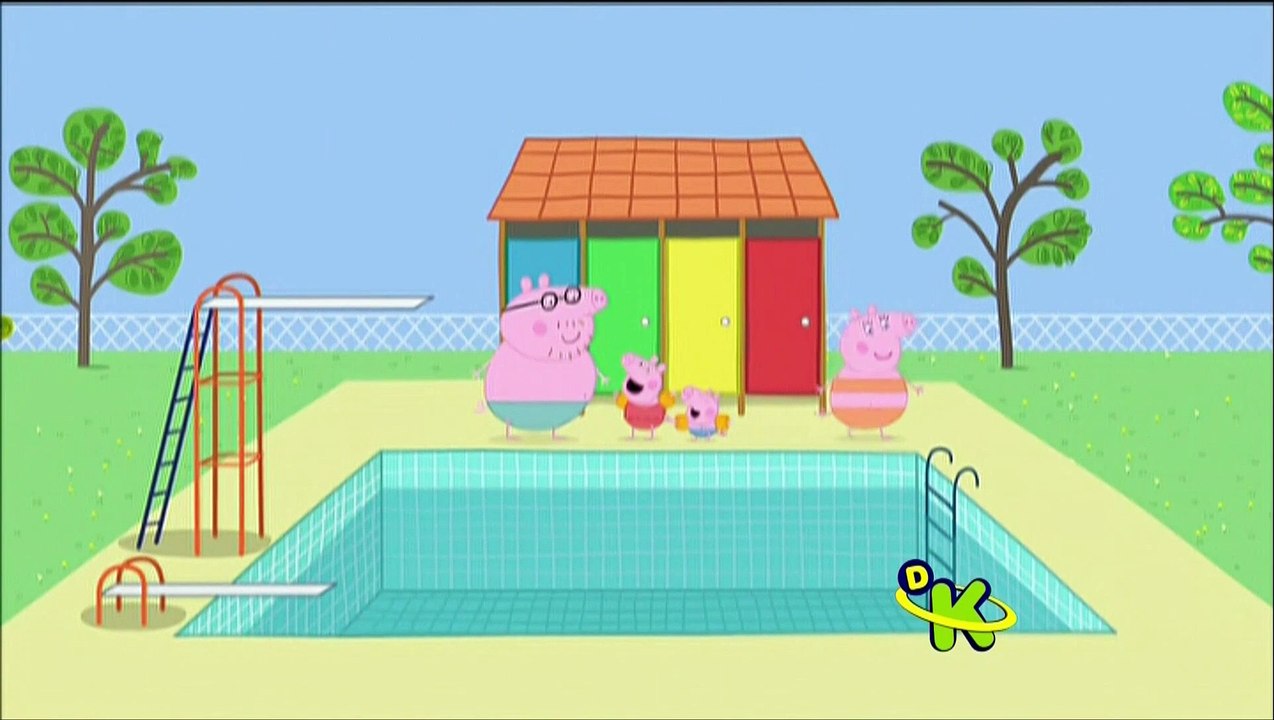 Peppa Pig - Dublado - Português - Nadando [HD]