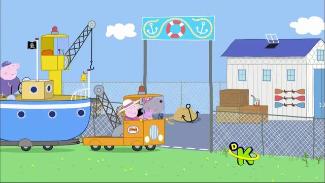 Peppa Pig - Dublado - Português - O Estaleiro Naval Do Avô Coelho [HD]