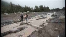 Los efectos en los ríos del volcán Calbuco provocan destrucción en el sur de Chile