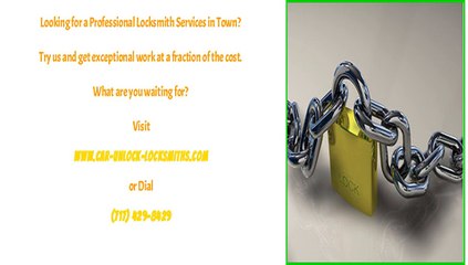 Halifax, PA 24/7 Emergency Locksmith Professionals