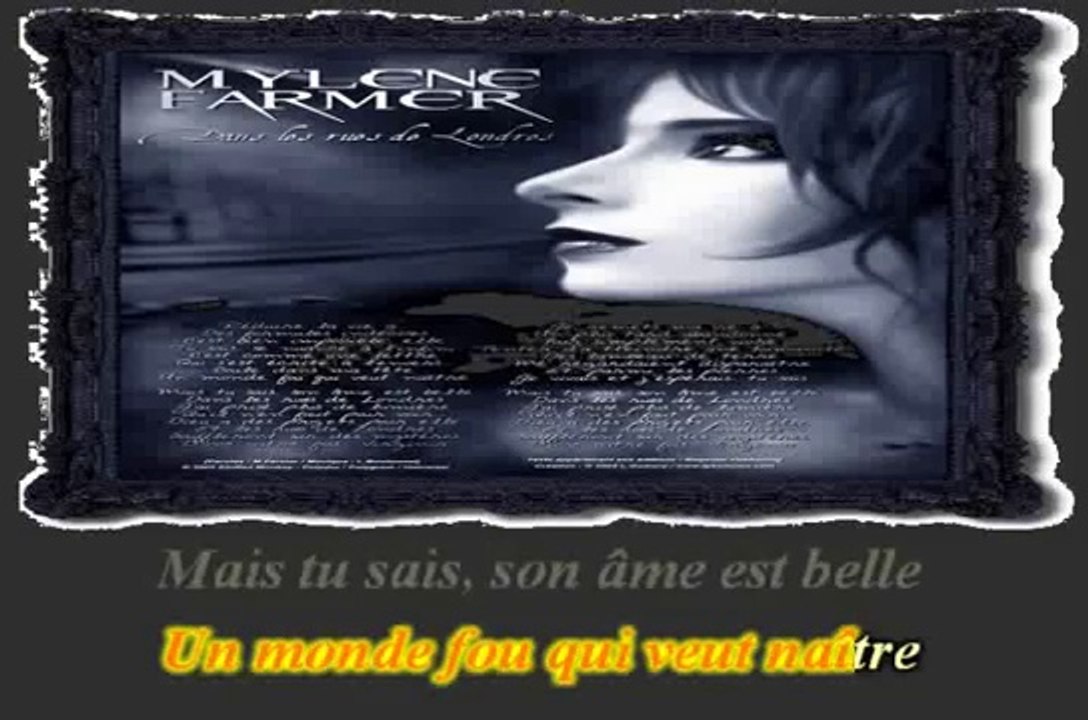 KARAOKE MYLENE FARMER - Dans les rues de Londres