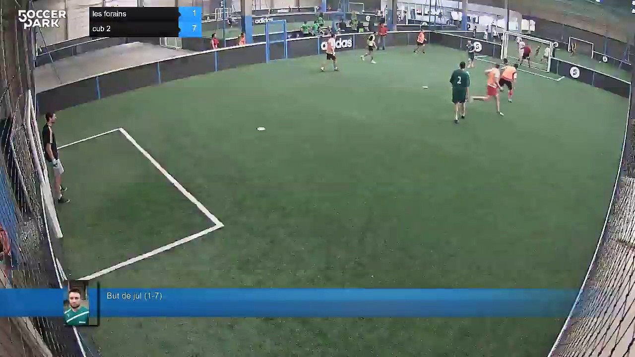 But de jul (1-7) - les forains Vs cub 2 - 29/04/15 19:30 - ligue fevrier 2015 mercredi B