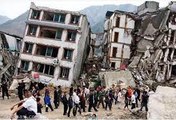 Massive 7.5 Magnitude Earthquake in Nepal Damaged Building FOOTAGE April 25, 2015