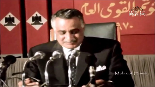 اخر ما قاله عبد الناصر قبل وفاته .. ما أخد بالقوه لا يسترد بغيرها