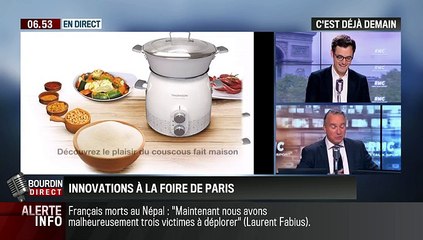 La chronique de Frédéric Simottel: Foire de Paris 2015 : les innovations de demain - 30/04