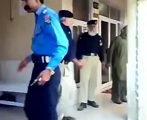 HOt Pakistani Police Dance pakistan funny video 2015