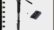 Benro Video Monopod with Flip Lock Legs S2 Head and 3 Leg Base with an Extra Video Quick Release