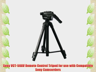 Sony VCT-50AV Remote Control Tripod for use with Compatible Sony Camcorders