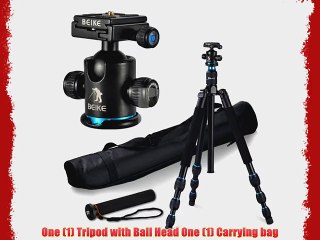 CowboyStudio Multi-function Aluminum Alloy Camera Tripod Monopod with Quick Release Plate Ball