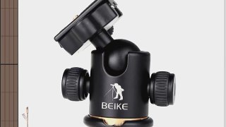 BEIKE BK-03 Camera Tripod Ball Head Ballhead with Quick Release Plate 1/4 Screw