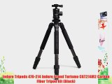 Induro Tripods 476-214 Induro Grand Turismo CGT214M2 Carbon Fiber Tripod Kit (Black)