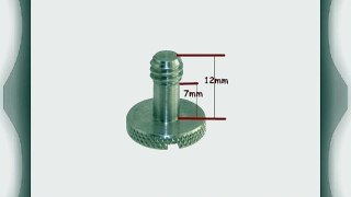 20 x Steel Screw 1/4 for Camera Tripod QR Plate ideal for Manfrotto / Sachtler