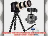 Joby Gorillapod Focus GP8 Flexible Tripod with Ball Head X   Cleaning Kit   Lens Cleaning Pen