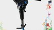 Benro Video Monopod with Flip Lock Legs S4 Head and 3 Leg Base with an Extra Video Quick Release