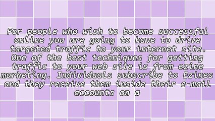 Ezine Marketing Can Wind Up Being A Boost To Your Business