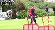 Wayne Rooney & Raheem Sterling In Freestyle Challenge During England Training