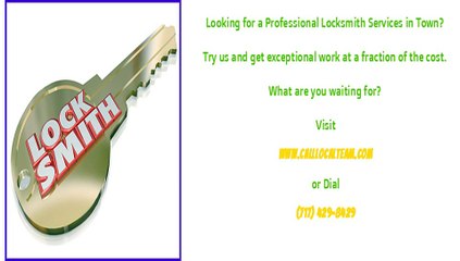 Dillsburg, PA 24/7 Emergency Locksmith Professionals