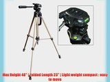 LimoStudio 48 Deluxe Photo Video Camera Camcorder Tripod with Carrying Case AGG314-A