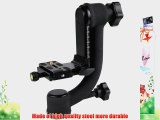 Swivel Panoramic Gimbal Tripod Head for Telephoto Lens Cameras