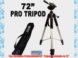 .. Professional PRO 72 Super Strong Tripod With Deluxe Soft Carrying CaseFor The Panasonic