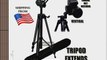 Zeikos ZE-TR59B 59-Inch Black Full Size Photo/Video Tripod Includes Deluxe Case for Digital