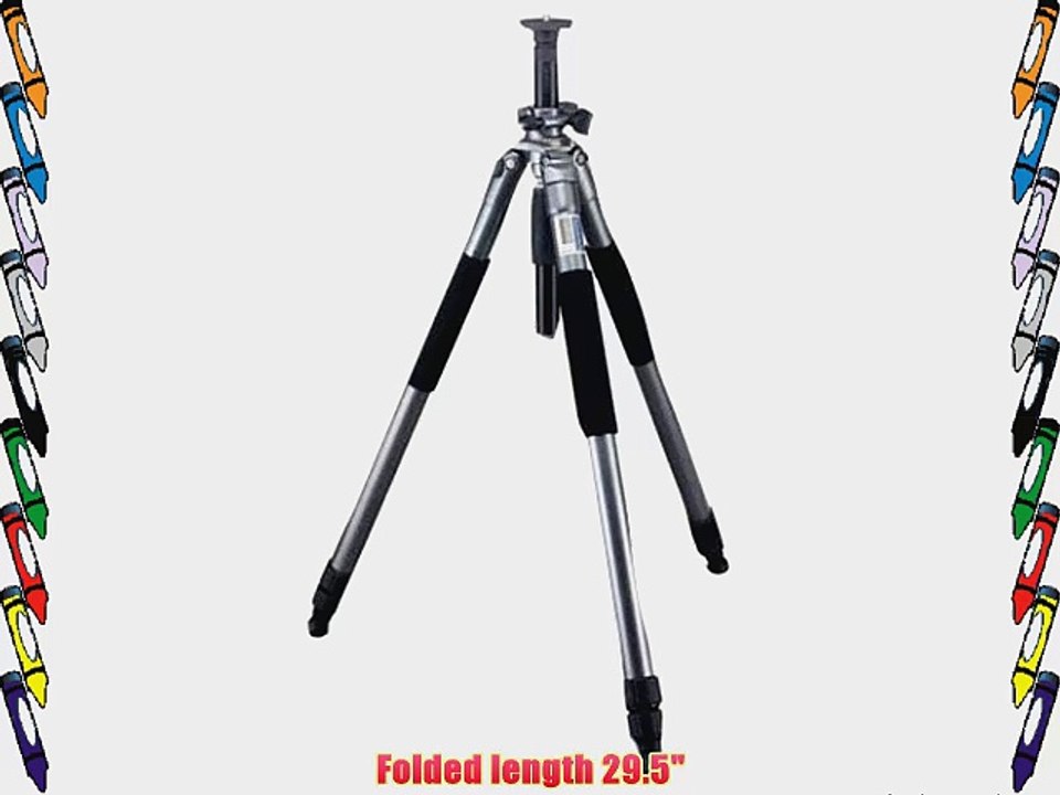Giottos MT9371 Aluminum 3-Section Tripod Series III Professional