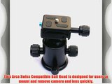 EzFoto Arca Swiss Type Compatible Ball Head with Quick Release Plate