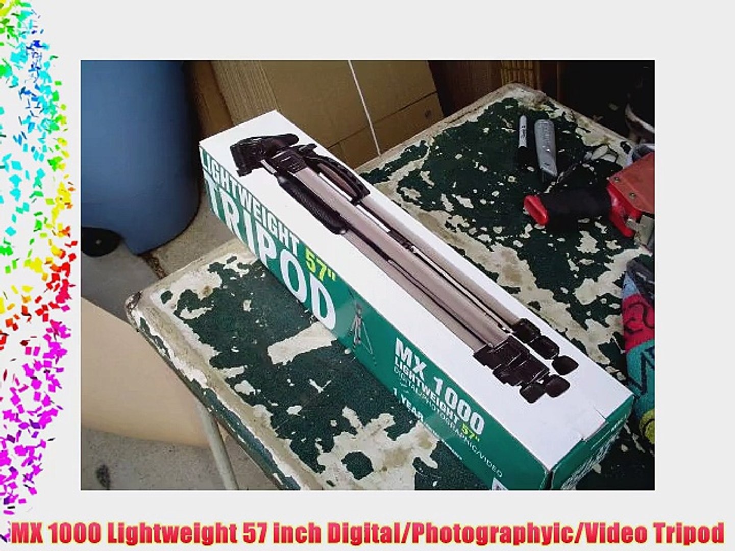 MX 1000 Lightweight 57 inch Digital/Photographyic/Video Tripod - video  Dailymotion