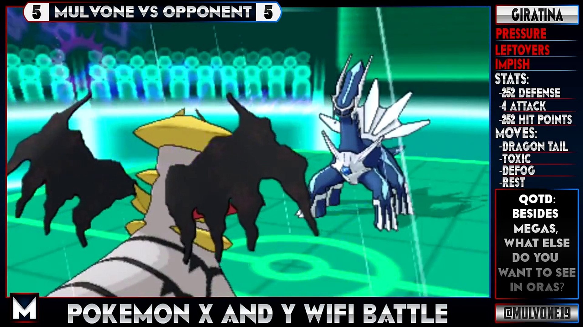 Pokemon X And Y Wifi Battle Ubers 216 Mega Mewtwo Y Video Dailymotion