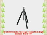 Sirui M3004 M Series Tripod Legs 4 Section 58.7in Height Aluminum - Sirui M-3004