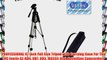 PROFESSIONAL 67 Inch Full Size Tripod with Carrying Case For The JVC Everio GZ-HD6 HD7 HD3
