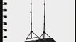 StudioPRO Set of Two 7'6 Photography Light Stands with Carrying Bag for Photo Studio