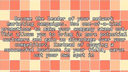 Ways To Become Successful At Network Marketing