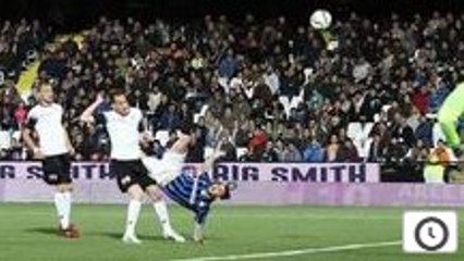 Le superbe retourné acrobatique de Pinilla (Atalanta) vs Cesena
