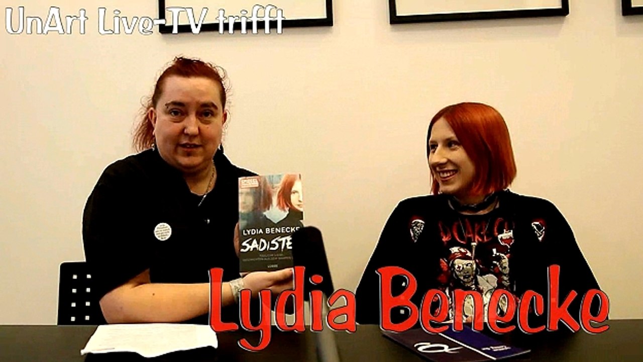 UnArt Live TV - Interview Lydia Benecke - Neue Messe, Leipzig 2015