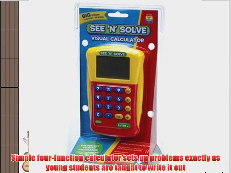 Educational Insights See 'N' Solve Visual Calculator Pack
