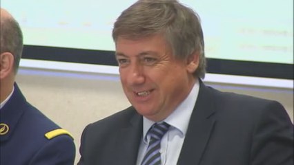 Début des travaux des bâtiments de la police fédérale de Liège à Vottem en mai 2016
