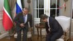 Davutoğlu, Tataristan Cumhurbaşkanı Minnihanov ile Görüştü