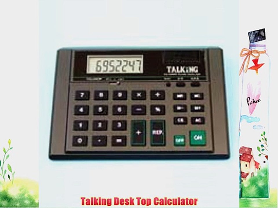 Talking Desk Top Calculator